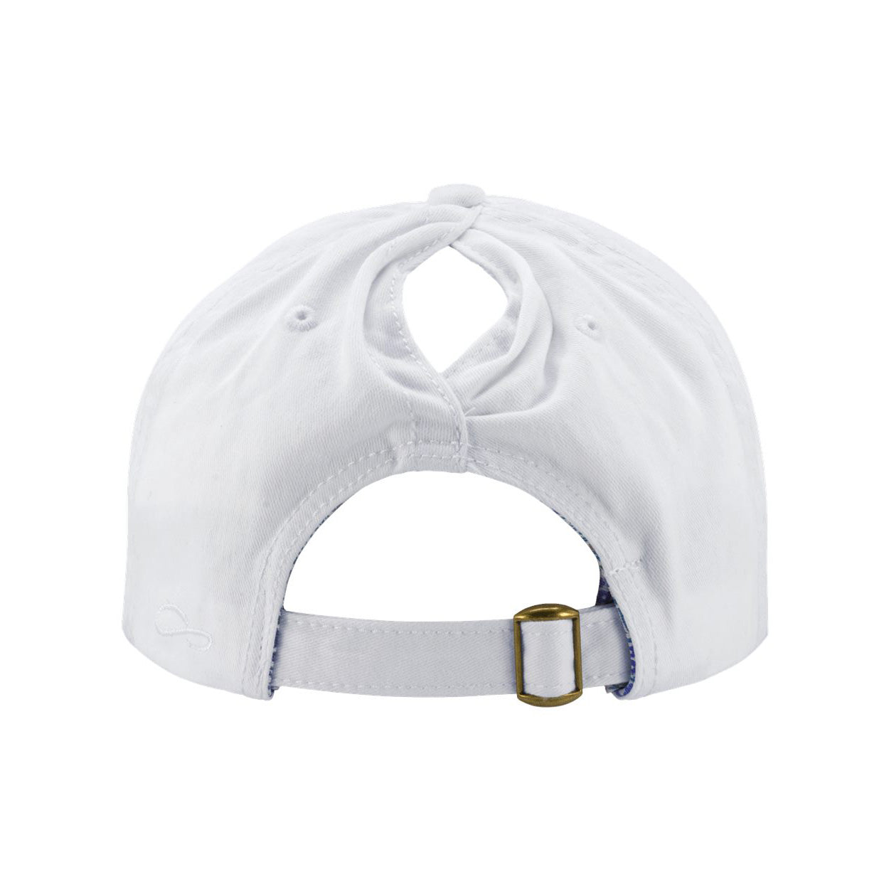 Lucky Gambling Golfers, Slot Machine Logo, Women's Pigment-Dyed with Fashion Undervisor Cap - White