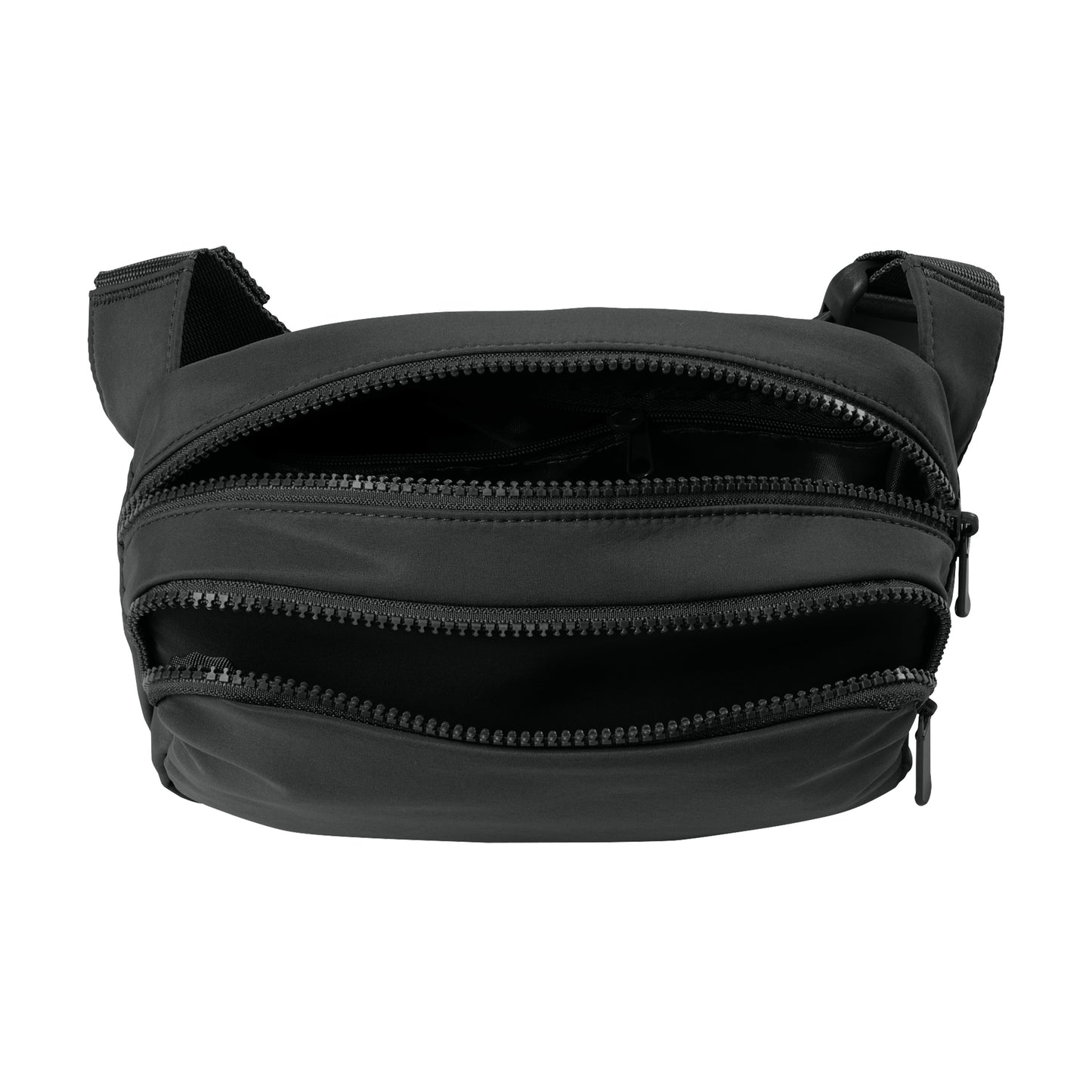 Lucky Gambling Golfers, Slot Machine Logo, Matte Dual-Compartment Crossbody
