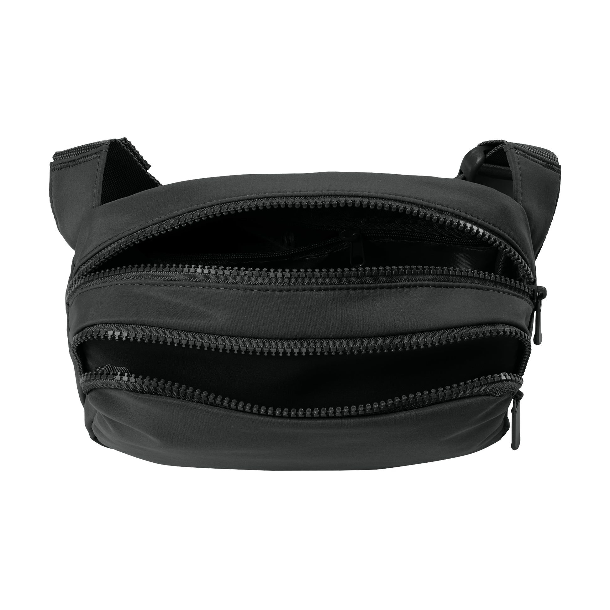 Lucky Gambling Golfers, Slot Machine Logo, Matte Dual-Compartment Crossbody
