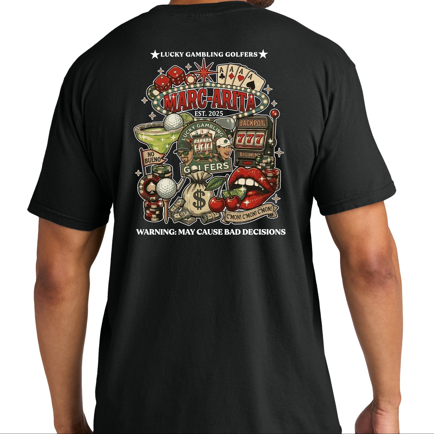 Lucky Gambling Golfers, Marc-Arita, Fan Favorite™ T-Shirt