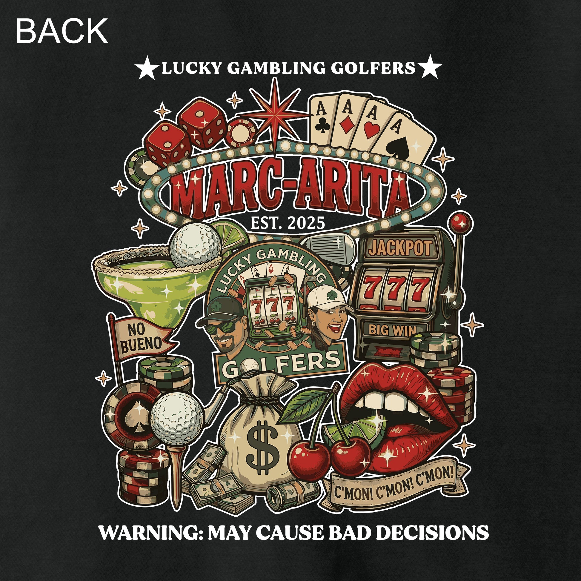 Lucky Gambling Golfers, Marc-Arita, Fan Favorite™ T-Shirt