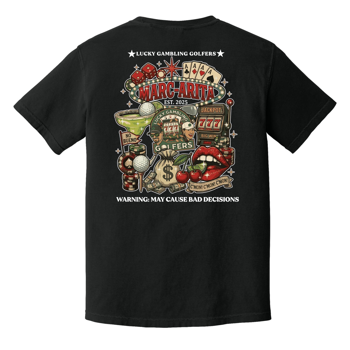 Lucky Gambling Golfers, Marc-Arita, Fan Favorite™ T-Shirt