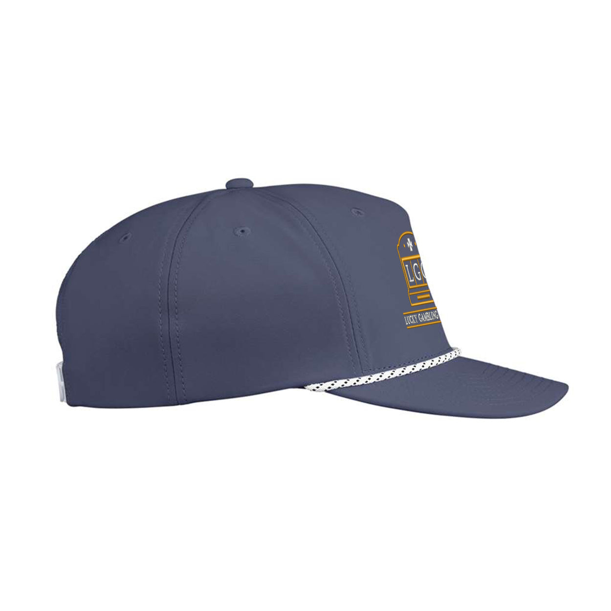 Lucky Gambling Golfers, Slot Machine Logo, Brewer Cap